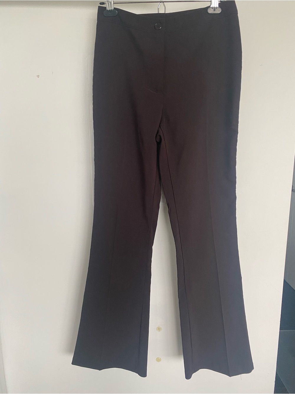 twik Brown Bootcut Pants with Subtle Flare